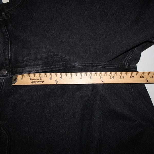 Abercrombie Fitch NEW $100 Curve Love Sz 36 22r x 31 Black Denim Cotton Jeans