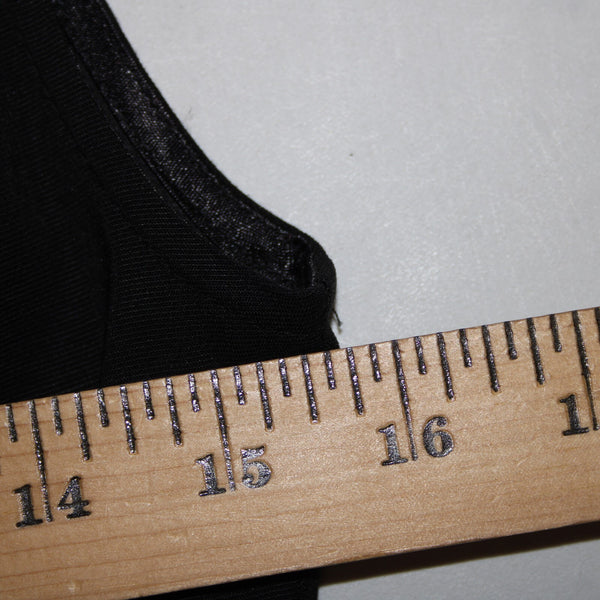 Lover Sz 6 Black Gray Lace Lined Sleeveless Acetate Rayon Spandex Dress