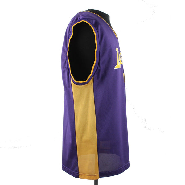 Reebox Lakers 8 Bryant Sz XL Purple Yellow 100% Nylon Jersey
