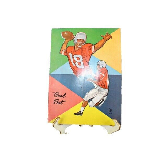 The Goal Post Pittsburgh Vs Ucla September 17, 1960 Football Program