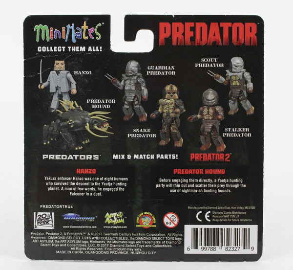 Diamond Select  Predators Hanzo & Predator Hound Mini Mates Figures