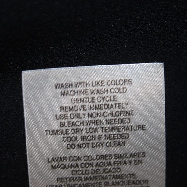 Mondetta AW Top Sz M Black Thumb Hole Sleeve Recycled Nylon Elastane AW Top