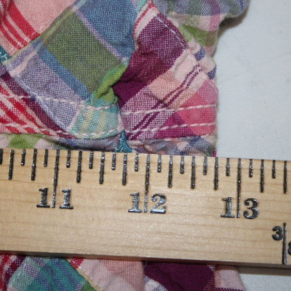 Dr Collectors Mollywood Pant Sz S x 32 Pink Multi Colored Pockets 100% Cotton
