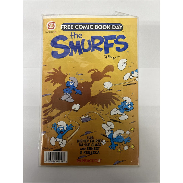 Paper Cut Comic Book The Smurfs Free Comic Book Day Comic Book