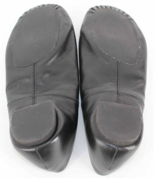 ABT Spotlights Sz 4.5 Black Lace Up Faux Leather Girls Dance Shoe