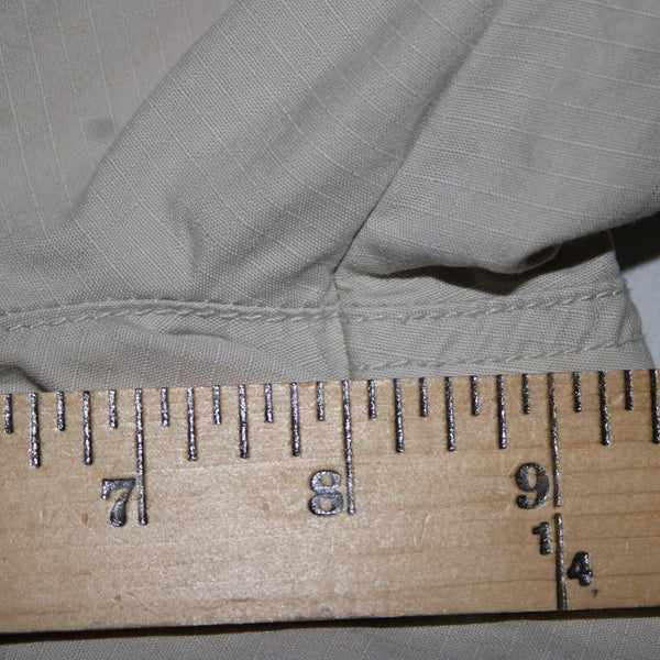 Calvin Klein Jeans Sz 12 x 28 Tan Beige Cargo Wide Leg 100% Cotton Pant
