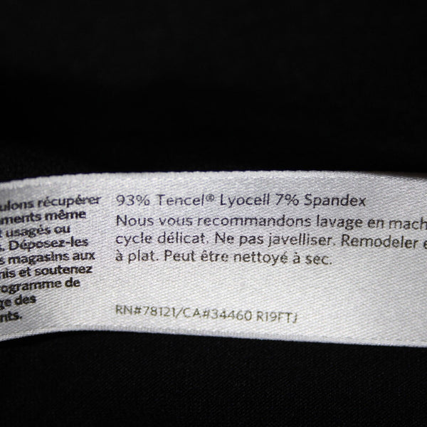 Eileen Fisher NEW $188 Black Ballet Flowy Tencel Lyocell Spandex Dress