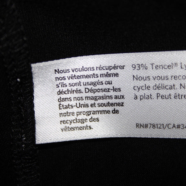 Eileen Fisher NEW $188 Black Ballet Flowy Tencel Lyocell Spandex Dress