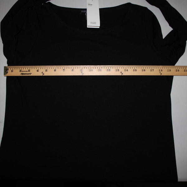 Eileen Fisher NEW $188 Black Ballet Flowy Tencel Lyocell Spandex Dress