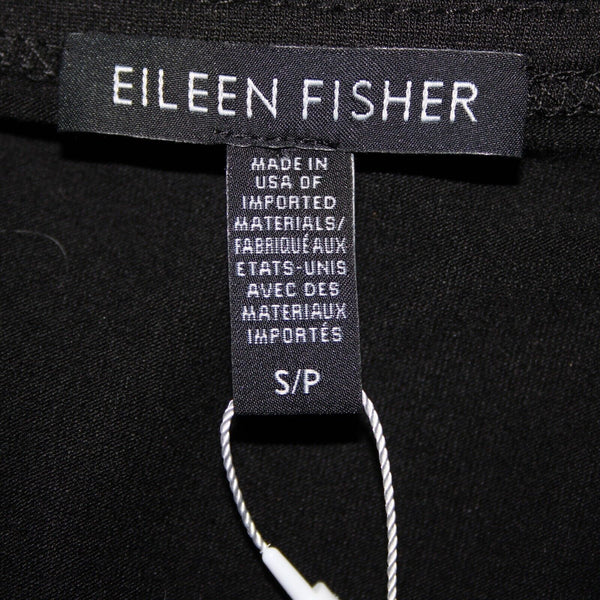 Eileen Fisher NEW $188 Black Ballet Flowy Tencel Lyocell Spandex Dress
