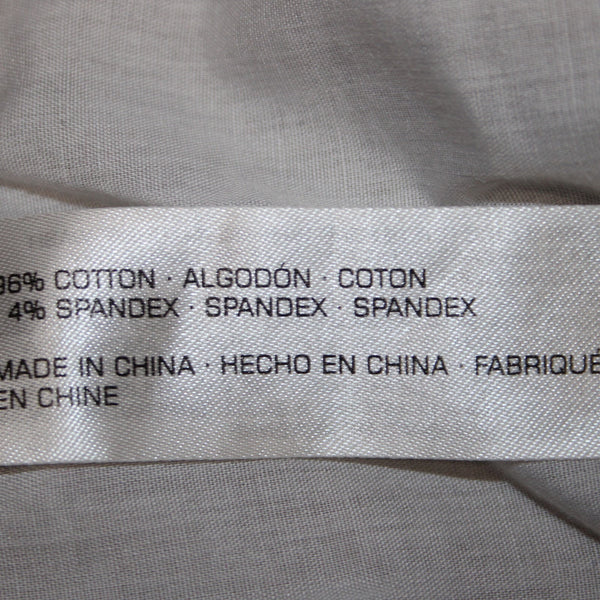 Supplies 14 Pant NEW $35 Sz 14 x 32 Brown High Rise Wide Leg Cotton Spandex Pant