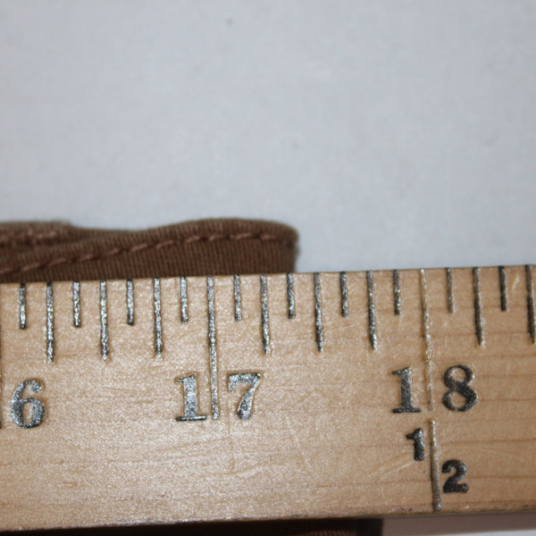 Supplies 14 Pant NEW $35 Sz 14 x 32 Brown High Rise Wide Leg Cotton Spandex Pant