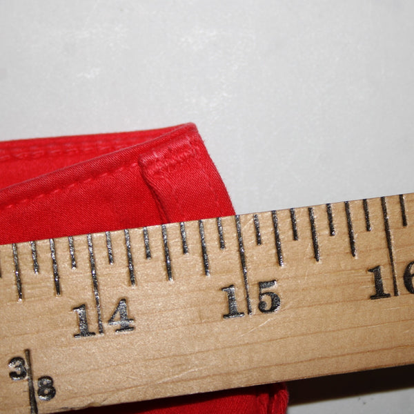 Paige Verdugo Sz 29 x 29 Red Ultra Skinny Pocket Cotton Rayon Polyurethane Jeans