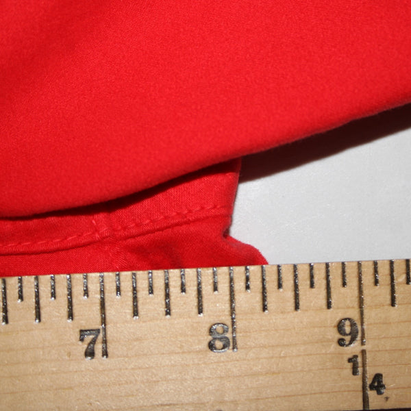 Paige Verdugo Sz 29 x 29 Red Ultra Skinny Pocket Cotton Rayon Polyurethane Jeans