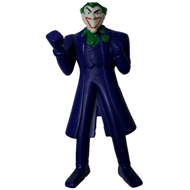 DC Comics 2010 Joker 4" Action Figure Reticulating Moving Arm