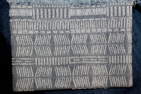 AG NEW $255 Sz 27 x 26 Blue Gray 4.5" Knit Cuff Crop Cotton Blend Jean