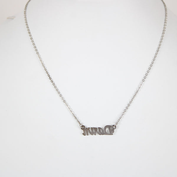 DAWN Silvertone NEW Rhinestone Accent 14.5" w 4.5" Multi Ring Ext Necklace
