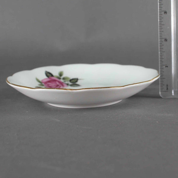 Queen Anne Lt Blue Pink Bone China Made In England Tea Cup Saucer Set