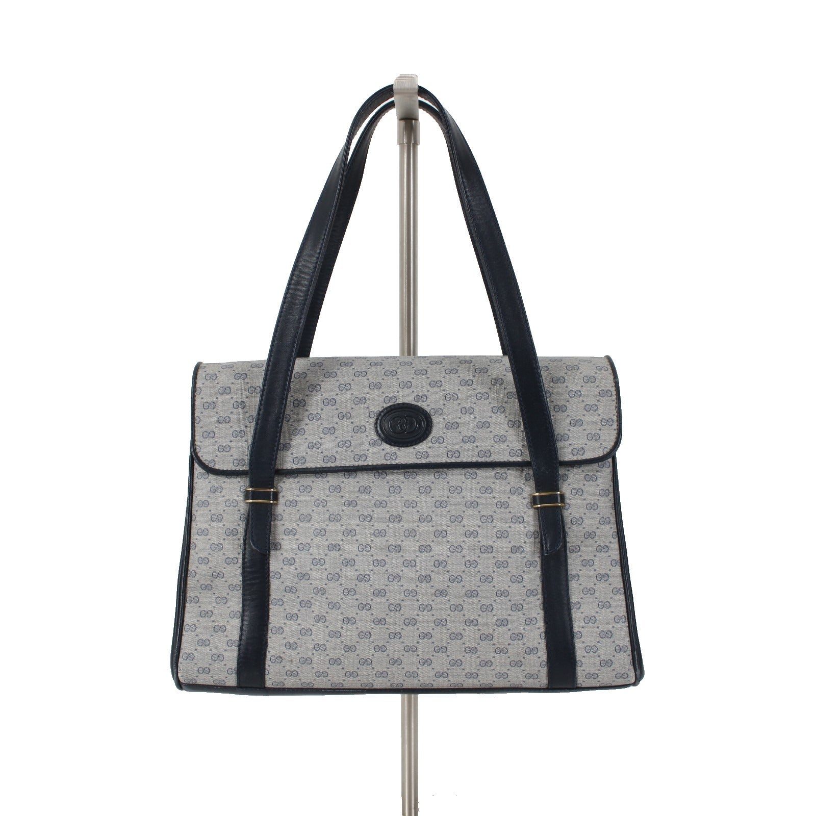 Gucci Vintage GG Micro Monogram Vintage Coated Canvas Leather AS IS Purse