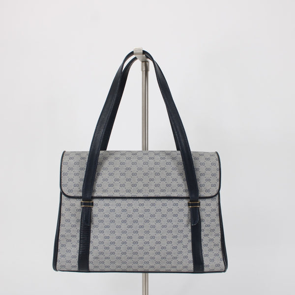 Gucci Vintage GG Micro Monogram Vintage Coated Canvas Leather AS IS Purse