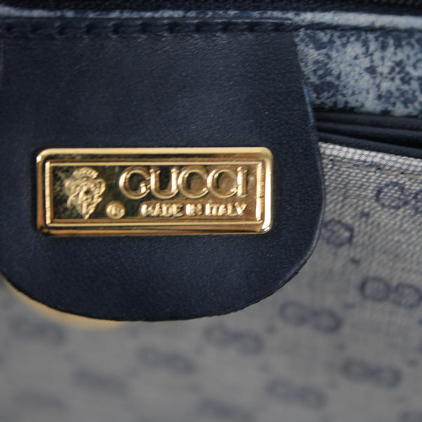 Gucci Vintage GG Micro Monogram Vintage Coated Canvas Leather AS IS Purse