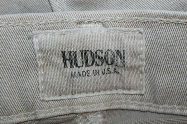 Hudson Nico Sz 26 x 30 Light Tan Cotton Blend Midrise Super Skinny Pant
