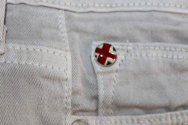 Hudson Nico Sz 26 x 30 Light Tan Cotton Blend Midrise Super Skinny Pant
