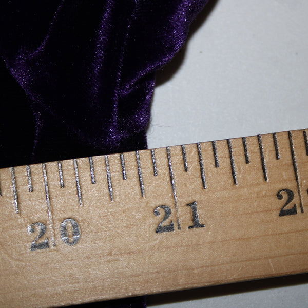 J Jill NEW $69 Sz XS Blackberry Purple Velour Hi Lo Polyester Spandex Top