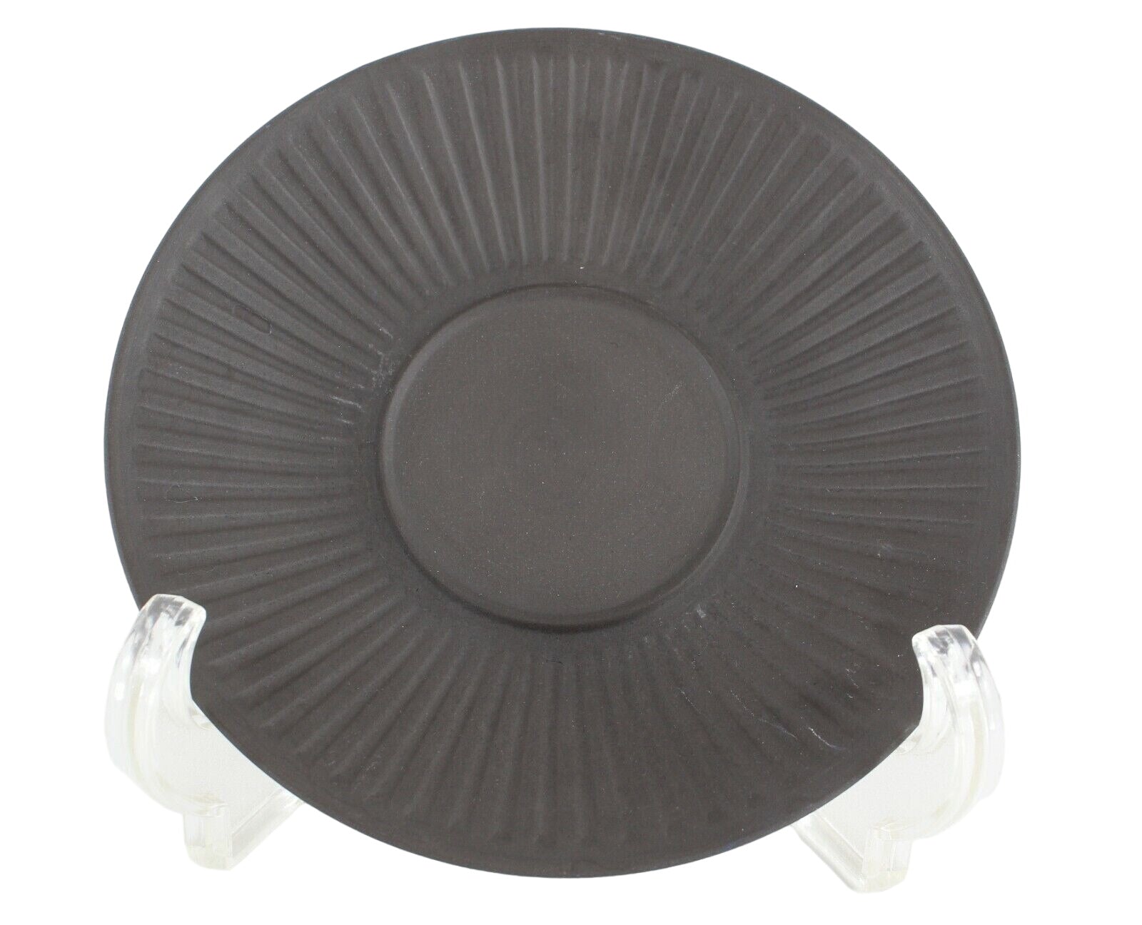 Dansk Flamestone Brown Crenellated 6 3/8" Saucer
