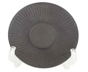 Dansk Flamestone Brown Crenellated 6 3/8" Saucer
