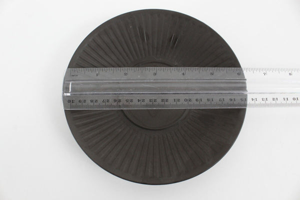 Dansk Flamestone Brown Crenellated 6 3/8" Saucer
