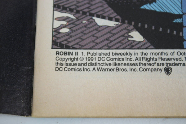 DC 1991 Robin 11 The Joker's Wild Vol. 1 Part One Of Four Comic Book