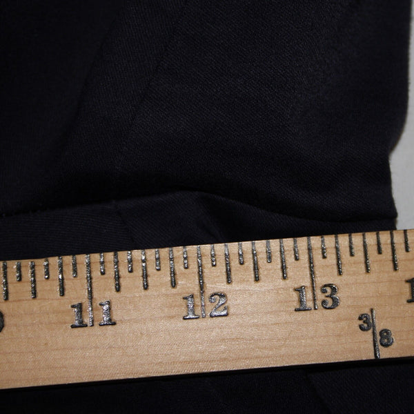 Salon Z Real Clothes NEW $98 Kimberly Sz 16 x 30 Navy Blue Pockets Cotton Pant