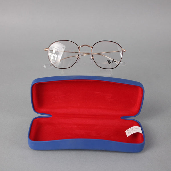 Ray Ban Frames RB 9572V 4087 46 19 130 Goldtone W/ Case Frames