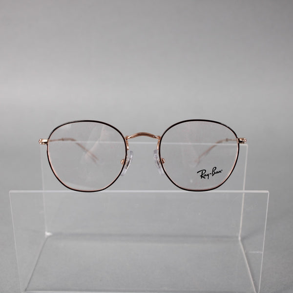 Ray Ban Frames RB 9572V 4087 46 19 130 Goldtone W/ Case Frames