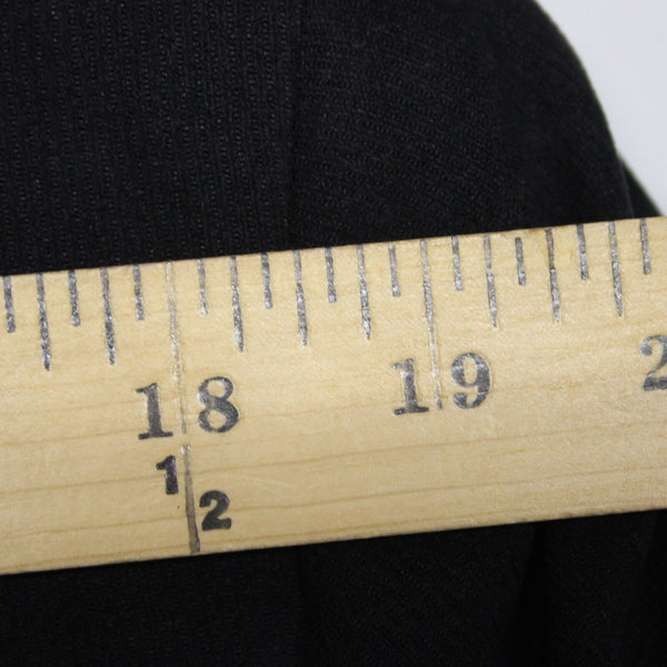 Alfani $250 Sz 40R Black Micro Texture 3 Button 100% Polyester Blazer Jacket