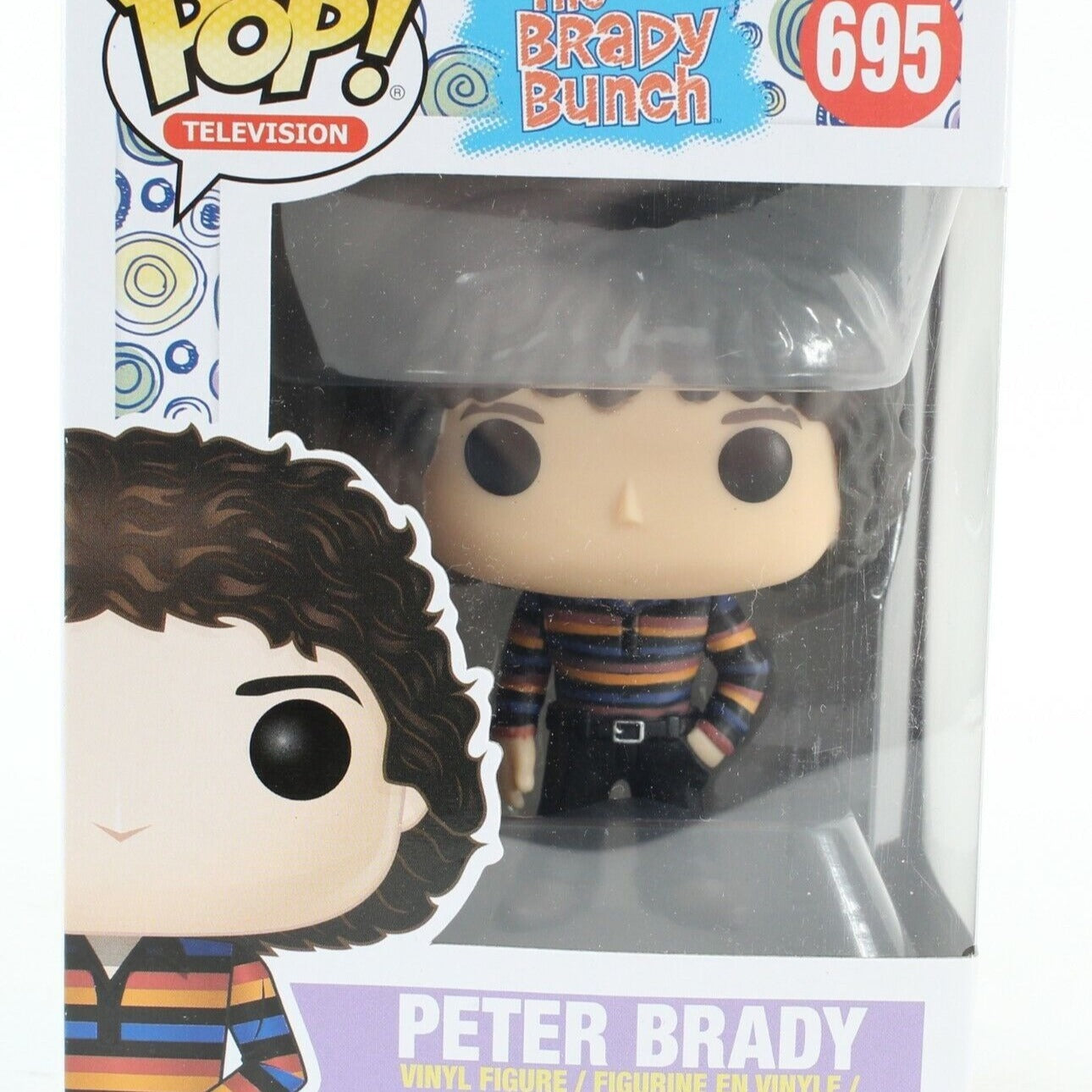 Funko POP The Brady Bunch 2018 Peter Brady #695 Vinyl Figure Collectible
