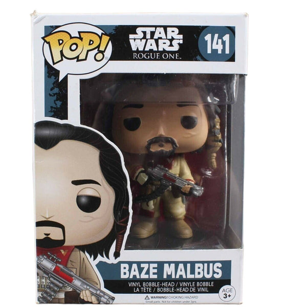 Funko POP Star Wars Rogue One #141 Baze Malbus Vinyl Bobble Head Collectible