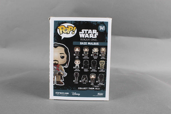Funko POP Star Wars Rogue One #141 Baze Malbus Vinyl Bobble Head Collectible