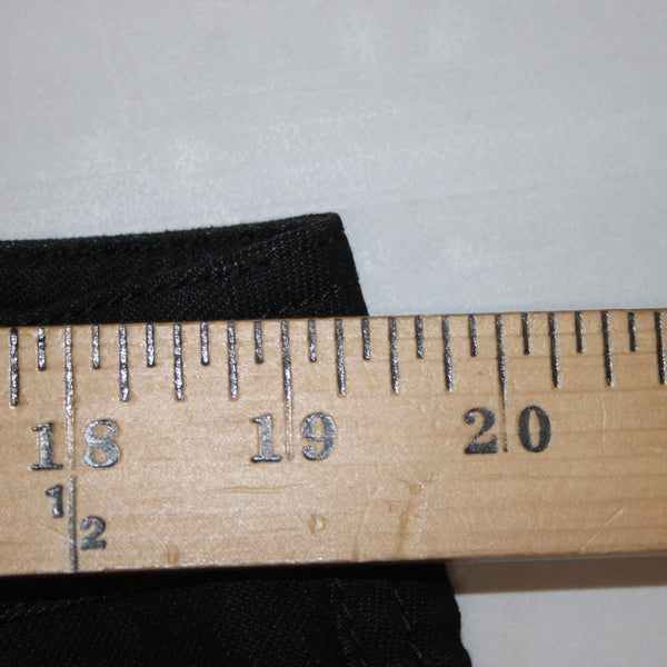 Lafayette Jeans NEW $248 Classic Sz 16 x 33 Black Denim Pockets Cotton Poly Jean