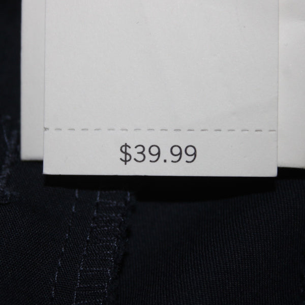 Banana Republic Capri Pant NEW $40 Martin Fit Sz 6 x 24 Navy Blue 100% Cotton