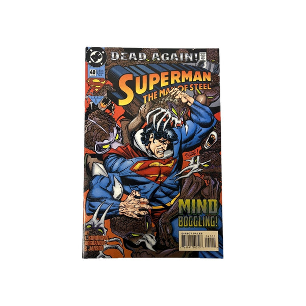 Superman The Man of Steel #40 1995 DC Comics Comic Book