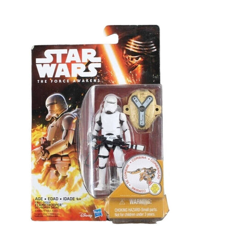 Hasbro Star Wars NEW The Force Awakens First Order Flame Trooper 4" Toy