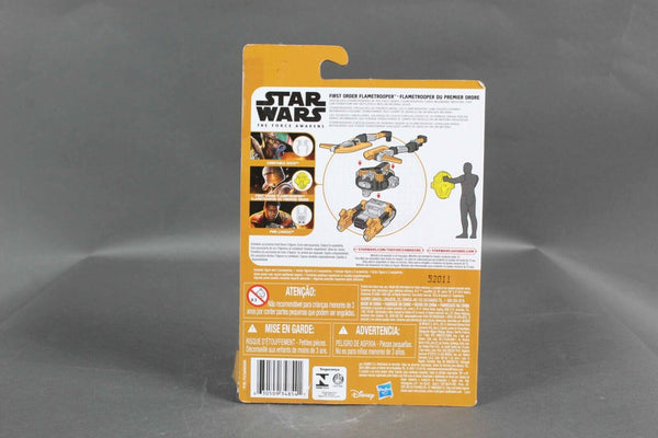 Hasbro Star Wars NEW The Force Awakens First Order Flame Trooper 4" Toy
