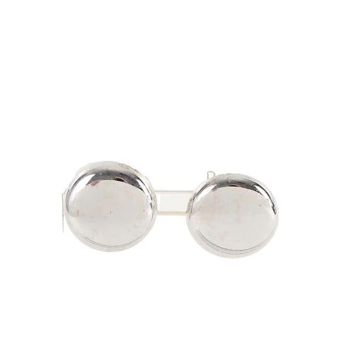 Coro Vintage Karatclad NEW Silvertone US Pat. 3.237.266 Mini-Clip Earrings