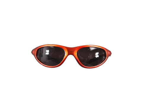 Chino 16145 Orange Plastic Brown Lens Sunglasses
