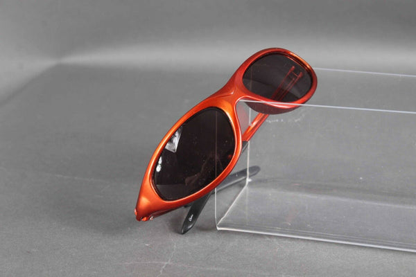 Chino 16145 Orange Plastic Brown Lens Sunglasses
