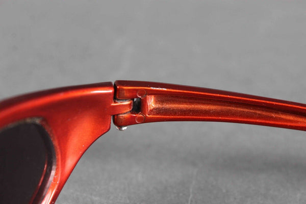 Chino 16145 Orange Plastic Brown Lens Sunglasses
