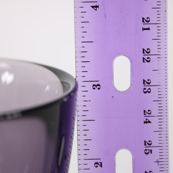 Orrenfors Sweden Crystal Bowl Pastillo Purple High Quality Crystal 3" Cup Bowl