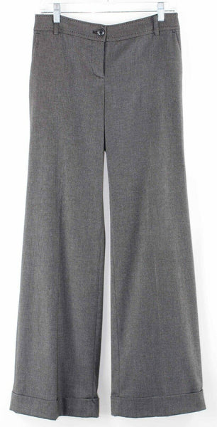 White House BM Sz 4R x 32 Black Gray Legacy Cuff Wide Leg Poly Blend Pant